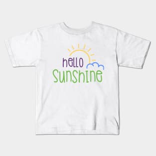 Hello Sunshine! Kids T-Shirt